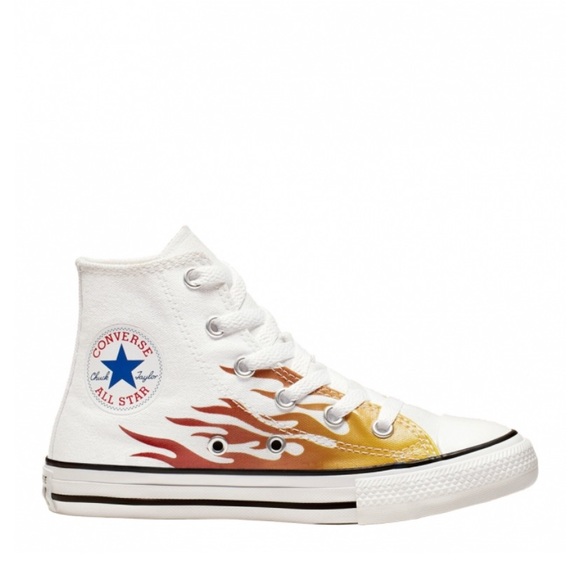 kids flame converse